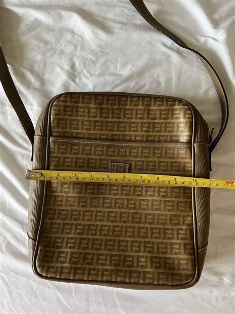 fendi clutch vintage|authentic vintage Fendi crossbody bag.